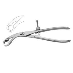 Bone holding forcep self centering