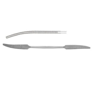 Putti Bone Rasp curved
